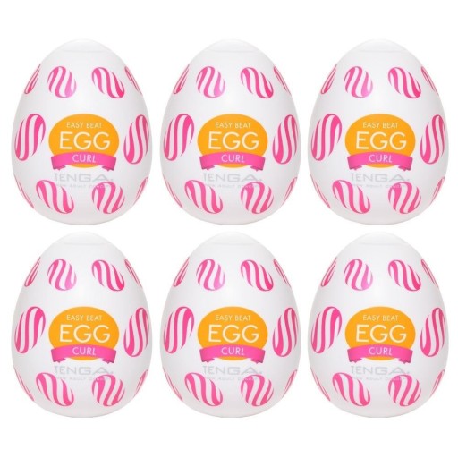 Мужской мастурбатор Tenga Egg Wonder Curl