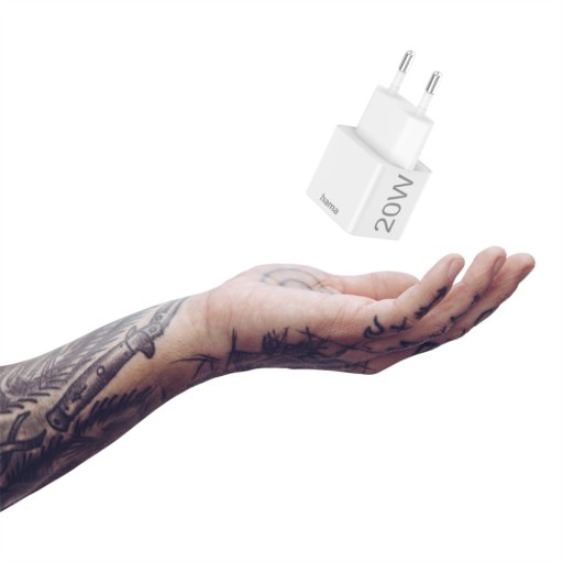Зарядное устройство для Iphone HAMA 20W 3A 201650 USB TYPE C 3.0/2.0 QC Qualcomm