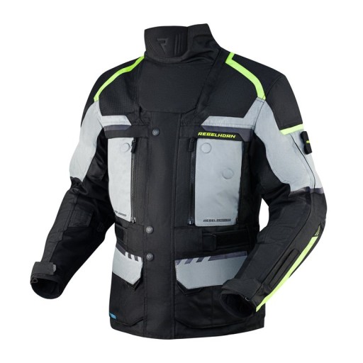 Мотоциклетная куртка REBELHORN CUBBY IV GREY БЕСПЛАТНО
