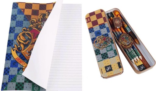 Przybory szkolne dla dzieci z filmu Harry Potter