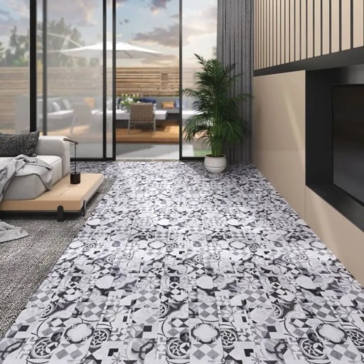 Ламинированные панели VidaXL серый узор 146569 AC2 5,26 м² в упаковке