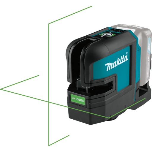 Makita SK105GDZ Cross Line Laser Зеленый 35 м