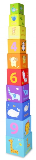 Блоки-головоломки Tower Box Развивающая игрушка
