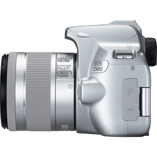 Комплект Canon 250D + 18-55 IS STM, серебристый