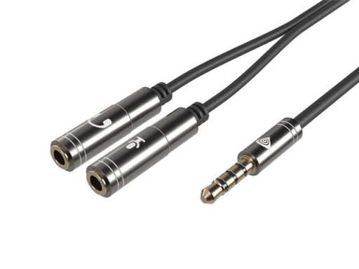 4-КОНТАКТНЫЙ АДАПТЕР MINI JACK 3.5 ДЛЯ СМАРТ-НОУТБУКА PS4