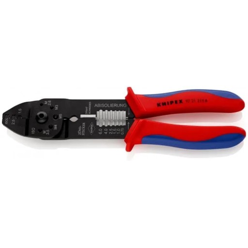 KNIPEX 97 21 215 B Szczypce do zagniatania