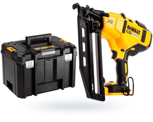 Бесщеточный аккумуляторный гвоздезабиватель DeWalt DCN660NT 18 В + молотки