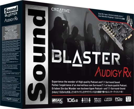 Звуковая карта Creative SB Audigy RX