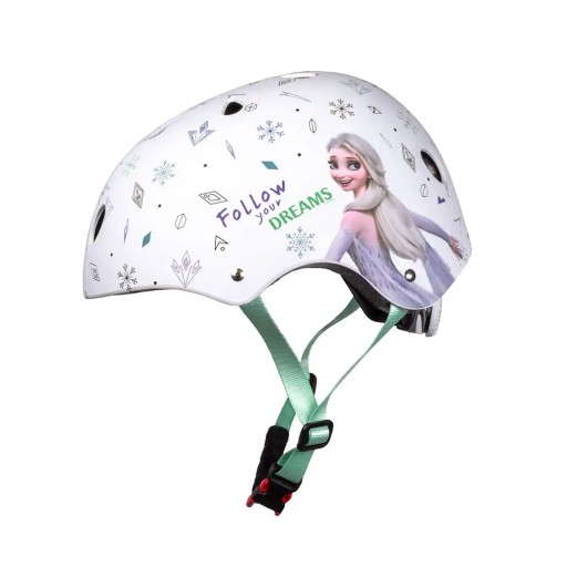 KASK DZIECIĘCY SPORTOWY OTWARTY ORZECH 52-56 cm FROZEN KRAINA LODU