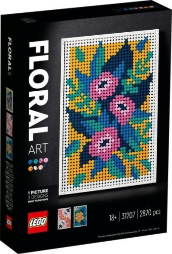 LEGO ART ЦВЕТОК АРТ 31207