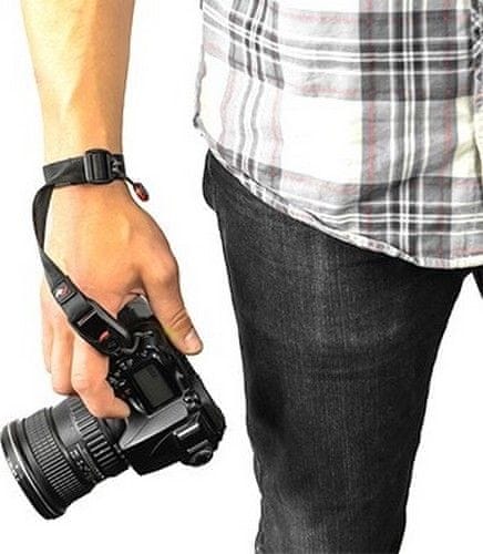 Черный нейлоновый ремешок для фотоаппарата