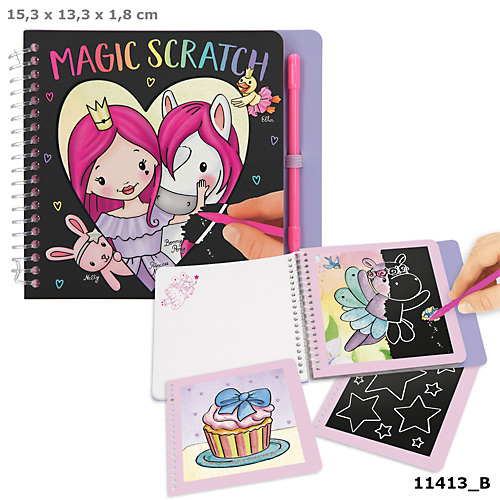 Творческий набор «Топ-модель» MagicScratch Mini 10413