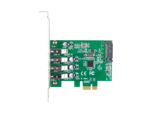LANBERG USB 3.1 4-портовая карта PCI Express + дорожка