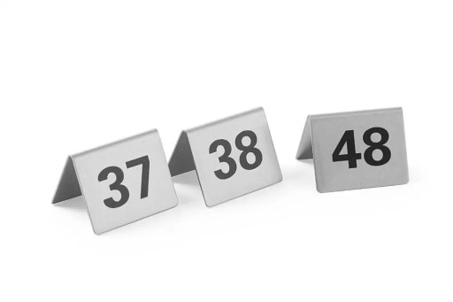 Tabliczka informacyjna z numerem HENDI Numer 13-24