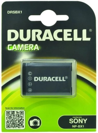 АККУМУЛЯТОР DURACELL NP-BX1 ДЛЯ SONY DSC-HX60 HX60V HX80 HX80V HX90