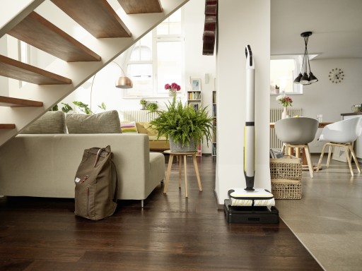 Mop elektryczny Karcher FC 7 Cordless 1.055-701.0 stacja ładowania rolki