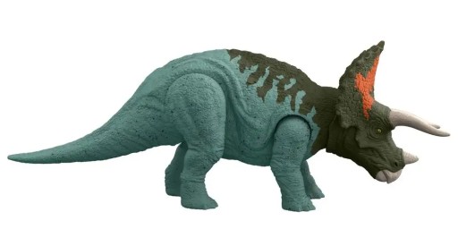 Mattel Мир Юрского периода Трицератопс Дикий рев HDX40