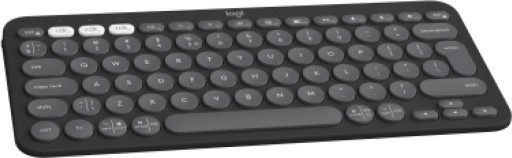 Клавиатура LOGITECH Pebble Keys 2 K380s, графитовый цвет