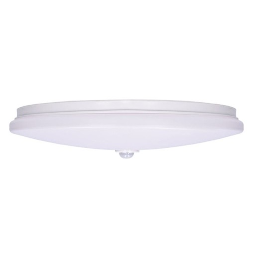 Потолочный светильник Solight LED PLAIN с PIR-датчиком, 18Вт, 1260лм, 3000К, круглый