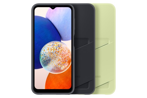 Крышка слота для карт Samsung A14 5G A146 черная/черная