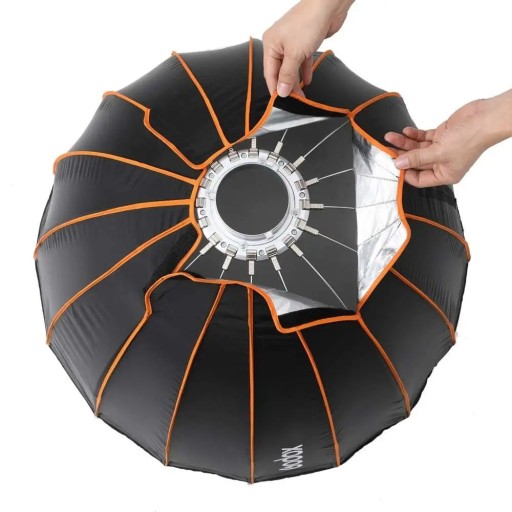 SOFTBOX PARABOLICZNY GODOX QR-P120 DO APARATU LAMPA FOTOGRAFICZNA PRO