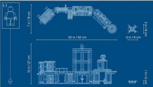 LEGO 60246 НАБОР «РОЗЕТКИ для городского полицейского участка»