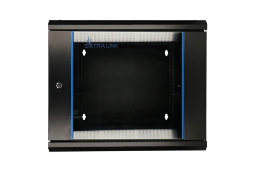 Extralink 6U 600x600 АЖ Черный | Стойка для шкафа | настенный, двухсекционный