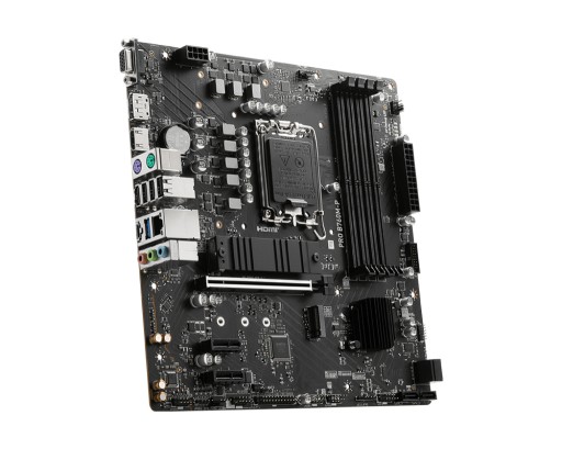 Материнская плата PRO B760M-P s1700 4DDR5 DP/HDMI 2M.2 mATX