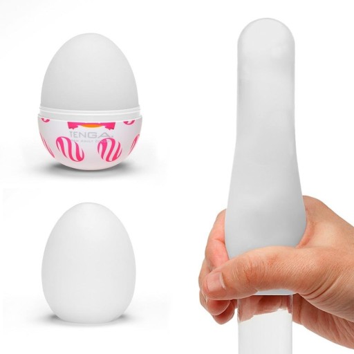 Мужской мастурбатор Tenga Egg Wonder Curl