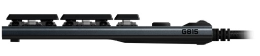 Механическая клавиатура LOGITECH G815 QWERTZ DEU, черная, с подсветкой