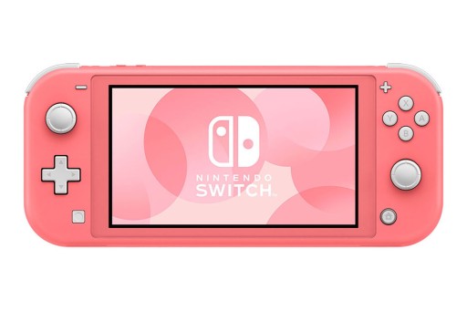 Розовая консоль Nintendo Switch Lite