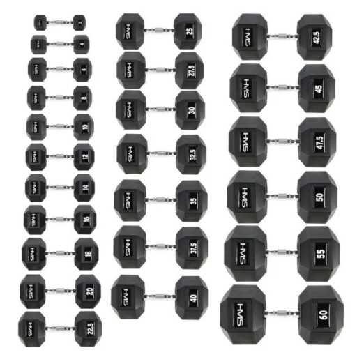 Гантель HEX PRO 22,5 кг HMS