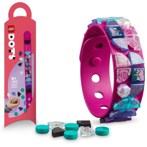 LEGO Dots 41802 Правило единорогов — Браслет — слегка погнутая упаковка