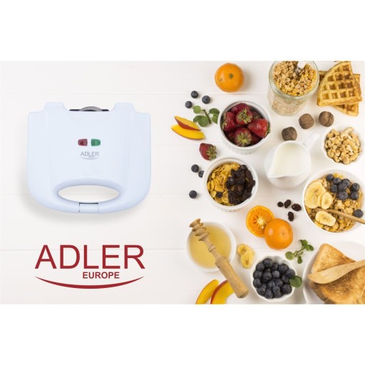Вафельница ADLER AD 311 Белый