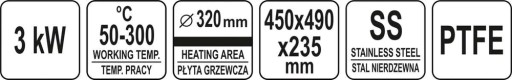 YATO YG-04680 БЛИНОВОЧКА 400ММ