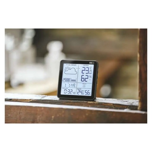 Stacja pogody pogodowa temperatura prognoza budzik bezprzewodowa E5080 EMOS