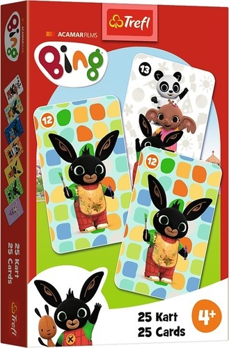 Piotruś BING 4+ Трефл Карточная игра