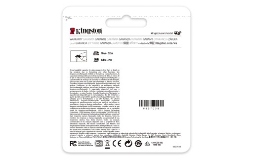 KINGSTON 256 ГБ SD SDXC UHS-3 V30 SDG3 170/90 МБ/с