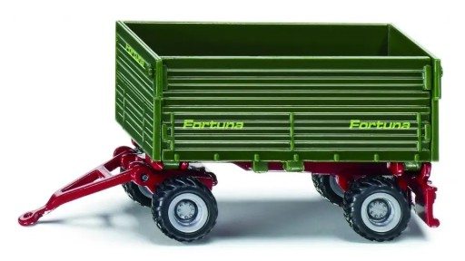 ДВУХОСНЫЙ ПРИЦЕП SIKU FORTUNA 1077 РЕЗИНОВЫЕ ШИНЫ