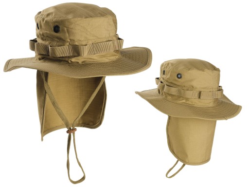 Mil-Tec TEESAR Brit Neck Flap Coyote M Британская шляпа с воротником