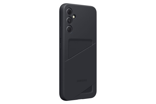 Крышка слота для карт Samsung A14 5G A146 черная/черная