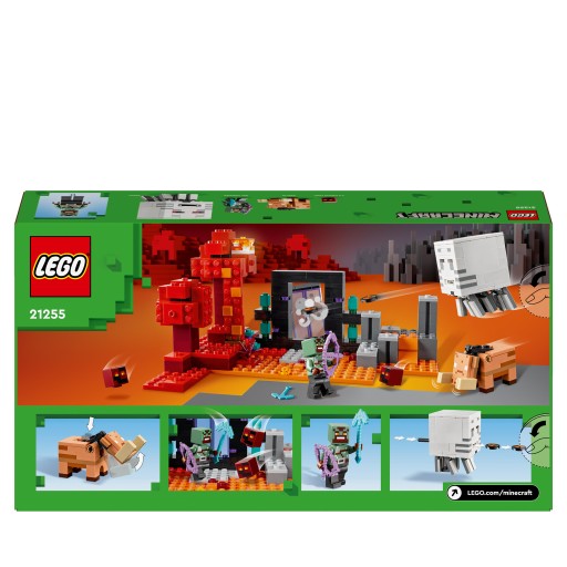 LEGO MINECRAFT (21255) ЗАСАДКА В ПОРТАЛЕ НИЖНЕГО ПОРТАЛА