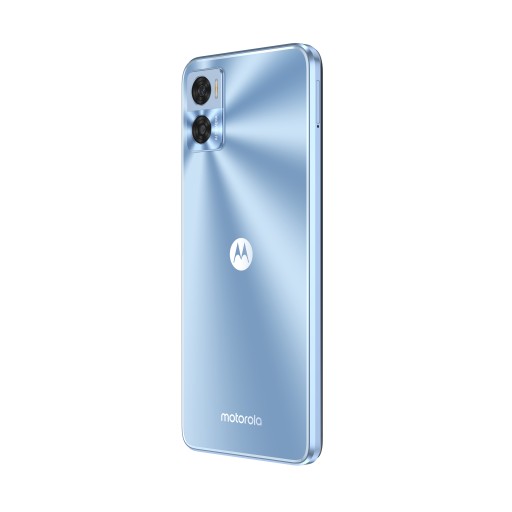 Смартфон Motorola Moto E22 4/64 ГБ, две SIM-карты, 4G, кристально-синий (PAVC0003PL)