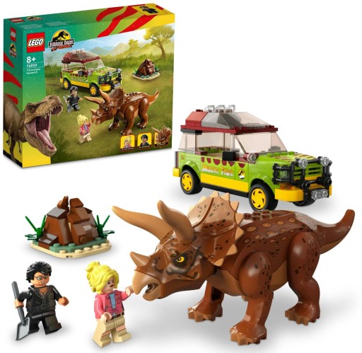 LEGO Jurassic World 76959 Badanie triceratopsa