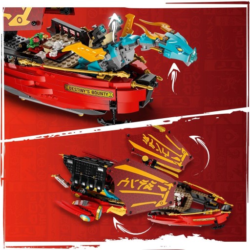 LEGO(R) NINJAGO 71797 Жемчужина Судьбы - гонки..