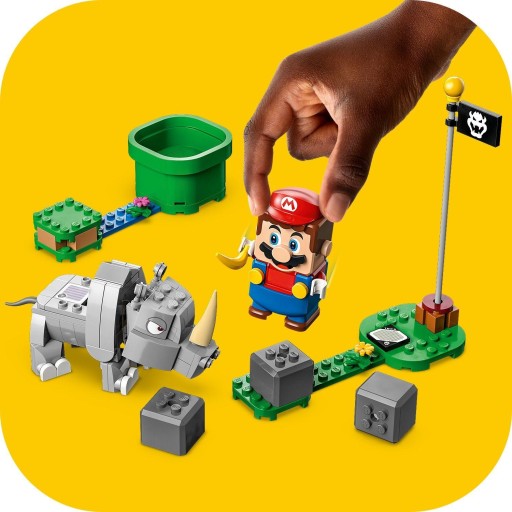 LEGO SUPER MARIO 71420 НОСОРОГ РАМБИ — НАБОР...