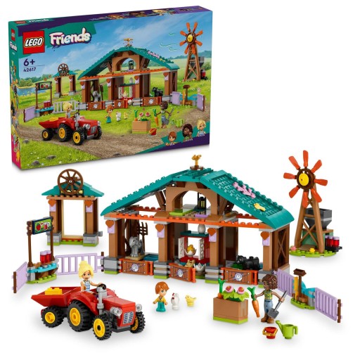 LEGO Friends 42617 Фермерский трактор Wiiatrak Animals статуэтки + аксессуары