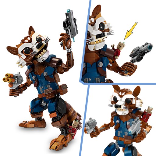 LEGO MARVEL Super Heroes 76282 Ракета и малыш Грут