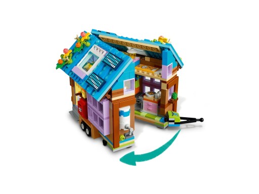 LEGO Friends Samochód Mobilny domek otwierany Dom Pełen Przygód Auto 41735