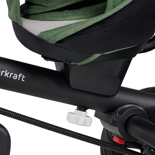 KINDERKRAFT Складной детский трехколесный велосипед 5в1 SPINSTEP Зеленый